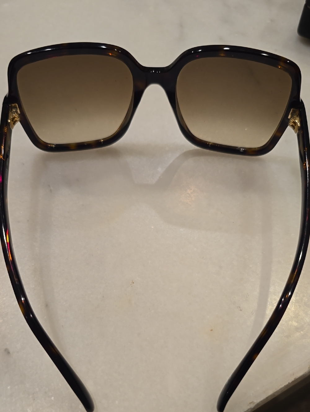 Givenchy Brown Gradient Oversized Square Sunglasses GV7123G/S - Picture 8 of 8